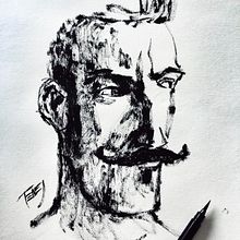 Tinta... . Menggambar, Menggambar Artistik, Menggambar Potret, Gambar Realistis & Ilustrasi tradisional proyek oleh Jaume Tenes - 05.15.2019