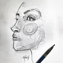 Sketch... . Menggambar, Gambar Pensil, Menggambar Artistik, Menggambar Potret, Gambar Realistis & Ilustrasi tradisional proyek oleh Jaume Tenes - 05.15.2019