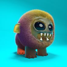 Mi Proyecto del curso: Creación de personajes con ZBrush y Cinema4D. Projekt z dziedziny 3D, Projektowanie zabawek, Projektowanie postaci 3D i  Modelowanie 3D użytkownika Rubén Pino - 25.05.2019