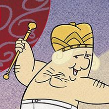 El nuevo traje del emperador. Un proyecto de Bellas Artes, Dibujo, Ilustración tradicional, Ilustración digital e Ilustración infantil de David Belmonte Calaforra - 16.04.2010
