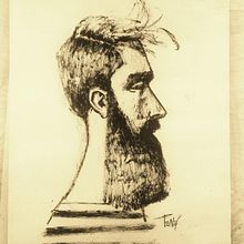 Barba . Menggambar, Menggambar Artistik, Menggambar Potret, Gambar Realistis & Ilustrasi tradisional proyek oleh Jaume Tenes - 05.16.2019