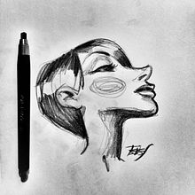 Sketch... . Menggambar, Gambar Pensil, Menggambar Artistik, Menggambar Potret, Gambar Realistis & Ilustrasi tradisional proyek oleh Jaume Tenes - 05.16.2019