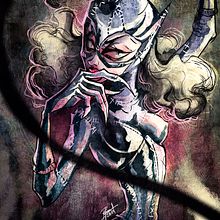 BATMAN series. Fine Arts, Comic, Concept Art, Drawing, Character Design, Traditional illustration, Digital Illustration, and Painting project by Beñat Olea Irureta - 01.16.2019