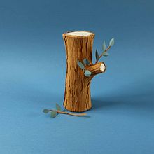 Tronco de arbol . Fine Arts, and Paper Craft project by Diana Beltran Herrera - 05.16.2019