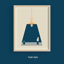 Night light. Un proyecto de Animación, Diseño editorial, Ilustración tradicional e Ilustración digital de Maitane González Azpiroz - 16.05.2019