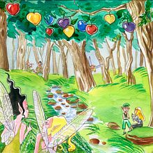 Hadas. Un proyecto de Ilustración infantil de Carol Skullart - 16.04.2018