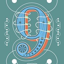 Tipografía decorada. Un proyecto de Ilustración tradicional y Tipografía de Sergi Bataller Aguilar - 17.05.2019