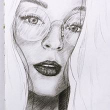 Faces sketches. Un progetto di Belle arti, Disegno, Disegno a matita, Disegno artistico, Disegno di ritratti e Disegno realistico di Andrea Bäbler - 17.05.2019
