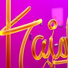 Lettering 3D: modelado y texturizado con Cinema 4D. Graphic Design, Lettering, and 3D Modeling project by Leonardo Peñuela Bernal - 05.18.2019