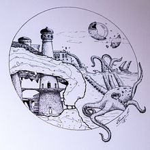 Sueños Bizarros. Concept Art, e Desenho projeto de Brian Rodriguez - 22.10.2018