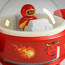 Domestik bot buster. Projekt z dziedziny Animacje 3D użytkownika Jorge Gonzales - 18.05.2019
