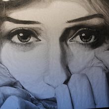 Hasta el momento.... Drawing, Pencil Drawing, Artistic Drawing, Portrait Drawing, and Realistic Drawing project by Paula Marco - 05.18.2019