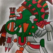 Guerrero Maya. Un progetto di Disegno e Disegno a matita di Eduardo Ortega Huerta - 22.02.2019