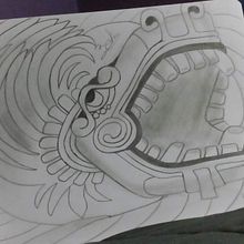 Kukulcán . Menggambar, Dan Gambar Pensil proyek oleh Eduardo Ortega Huerta - 09.07.2018