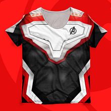 Avengers Endgame: Traje Cuántico | Diseño de playera. Een project van  Ontwerp,  Modeontwerp, Kostuumontwerp, Grafisch ontwerp, Traditionele illustratie y Vectorillustratie van Carlos Márquez - 19.05.2019
