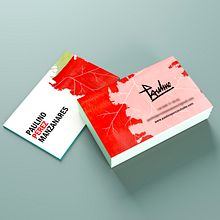 Tarjeta de visita Paulino Pérez Manzanares Ein Projekt aus dem Bereich Br und ing und Identität von Raquel Páramo - 19.05.2019