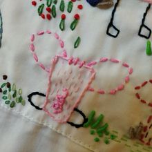 YO TENÍA UNA GRANJA. Un progetto di Ricamo e Fashion design di Rebeca Rodríguez González - 19.05.2019