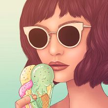 Foodie Pop. Traditional illustration, and Digital Illustration project by Alendro Estudio - 05.19.2019