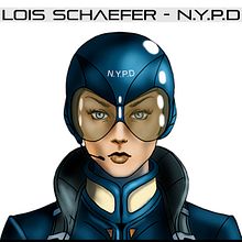 Lois Policía de N.Y, Mi Proyecto del curso: Metodología y conceptualización para el diseño de personajes. Realistic Drawing, Character Design, Digital Illustration, and Video Games project by Francisco Javier Llobregat Garcia - 05.20.2019