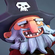 Pirate Business. Un proyecto de 3D, Diseño de personajes 3D y Modelado 3D de Francisco Pando - 20.05.2015