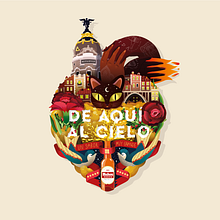 De aquí al cielo. Un proyecto de Diseño, Ilustración tradicional, Ilustración digital e Ilustración vectorial de Samuel Juan Lora - 01.01.2019