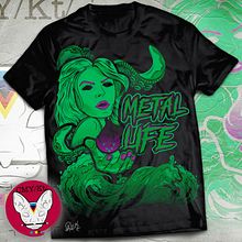 Directora de Arte para Metal Life. Un proyecto de Creatividad, Diseño gráfico, Ilustración digital e Ilustración vectorial de Vanesa Cano - 22.05.2019