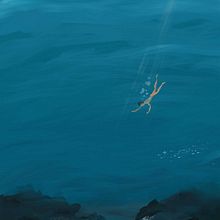 Ilustración submarina. Drawing, Traditional illustration, and Digital Illustration project by Félix Díaz de Escauriaza - 10.01.2019