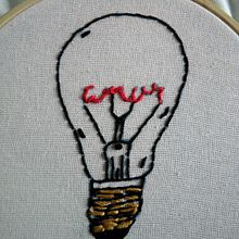 Idea amor. Un proyecto de Bordado de csampedroiglesias - 22.05.2019