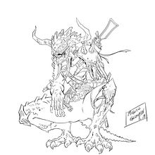 Mi Proyecto del curso: Diseño de personajes para concept art. Drawing project by miguel angel guzman - 05.23.2019