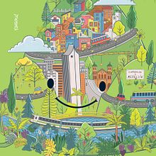 Medellin (2014) Ein Projekt aus dem Bereich Traditionelle Illustration von Raeioul - 23.05.2019