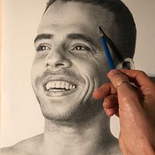 Mi Proyecto del curso: Retrato realista con lápiz de grafito. Projekt z dziedziny Portret użytkownika Mela Luque - 23.05.2019
