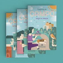 Cuadernos de campo. Een project van Grafisch ontwerp, Educatie, Traditionele illustratie, Digitale illustratie, Vectorillustratie y  Infographics van Bee Comunicación - 23.05.2019