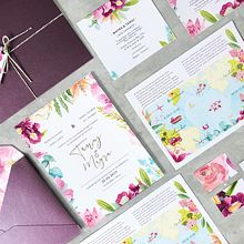 Stationery. Traditional illustration, and Watercolor Painting project by Ana Blooms - 05.23.2019