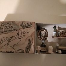 Poe en una caja de cerillas. Un proyecto de Collage, Stor y telling de mpilarbdv - 15.11.2018