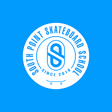 Mi Proyecto del curso: Identidad South Point Skateboard School. Graphic Design project by Jose González - 05.23.2019