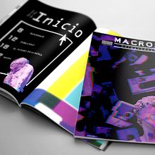 Macross 94 Vaporwave Magazine. Film, Video, TV, Creativit, Design, Information Design, Product Design, Editorial Design, Graphic Design, and Bookbinding project by Ángel Cruz - 05.20.2019