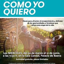 Taller 'Vivir como yo quiero' . % ALEJANDRO GÁMIR PAZ tarafından hazırlanan Poster Tasarımı projesi - 03.20.2019