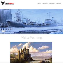 Sitio web http://torografic.com. Un proyecto de Diseño Web de Daniel Santiago Maldonado - 24.05.2019