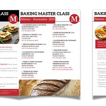 Diseño editorial Folleto Master Class. Poster Design, Logo Design, Editorial Design, and Graphic Design project by Georgina Coma - 05.24.2019