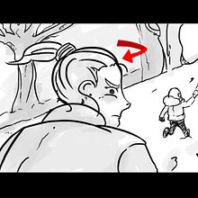 Mi Proyecto del curso: Ilustración de storyboards para cine y publicidad. Un proyecto de Animación 2D, Stor y board de Bernabe Guzman - 24.05.2019