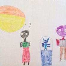 Dibujos para Theo. Un proyecto de Dibujo, Ilustración tradicional e Ilustración infantil de Felicitas Martin Lacoren - 24.05.2019