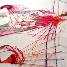 Técnicas de bordado experimental sobre papel. Un progetto di Ricamo di Cecilia Furlan - 25.05.2019