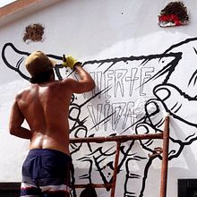 FuerteVida_Fuerteventura. Un proyecto de Decoración de interiores, Diseño de logotipos, Ilustración tradicional y Lettering de Alejandro Reyes Ortega - 10.06.2016