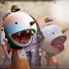 S/T. Un proyecto de 3D, Arte urbano, Bellas Artes, Diseño de personajes 3D, Escultura, Ilustración digital y Modelado 3D de Ismael Arcani - 26.05.2019