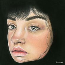 MÍRAME. Fine Arts, Concept Art, Creativit, Drawing, Pencil Drawing, Artistic Drawing, Portrait Drawing, Realistic Drawing, Design, Graphic Design, Photograph, Traditional illustration, Painting, and Watercolor Painting project by Laura Romero Illustration - 05.21.2019
