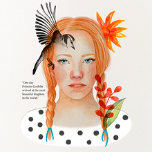 Anne With An "E" -  Mi serie favorita de Netflix. Projekt z dziedziny R, sunek realist, czn, Trad, c, jna ilustracja i Malowanie akwarelą użytkownika Naiara Anacleto - 26.05.2019