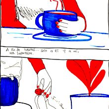 Mi Proyecto del curso: Creación y desarrollo de novelas gráficas. Een project van Stripboek, Grafisch ontwerp y Traditionele illustratie van silver_s - 27.05.2019