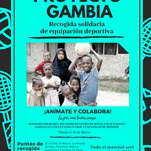 Recogida solidaria 'Proyecto Gambia' - Sevilla la Nueva . % ALEJANDRO GÁMIR PAZ tarafından hazırlanan Poster Tasarımı projesi - 03.10.2019