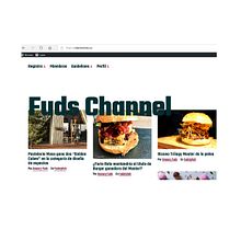 Mi Proyecto del curso: Canal de gastronomía . Un projet de Développement web de Amaury Blanquicet - 28.05.2019