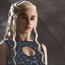 Daenerys Targaryen. Un proyecto de Ilustración tradicional e Ilustración digital de Laura Comellas Martos - 26.05.2019